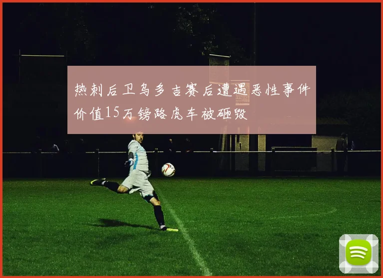 热刺后卫乌多吉赛后遭遇恶性事件价值15万镑路虎车被砸毁